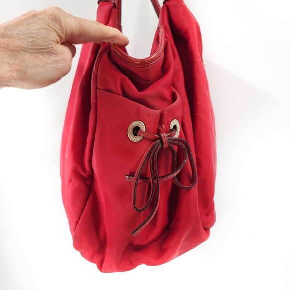 KATE Spade Baby Diaper Bag Nylon Red Large - Picture 6 of 9